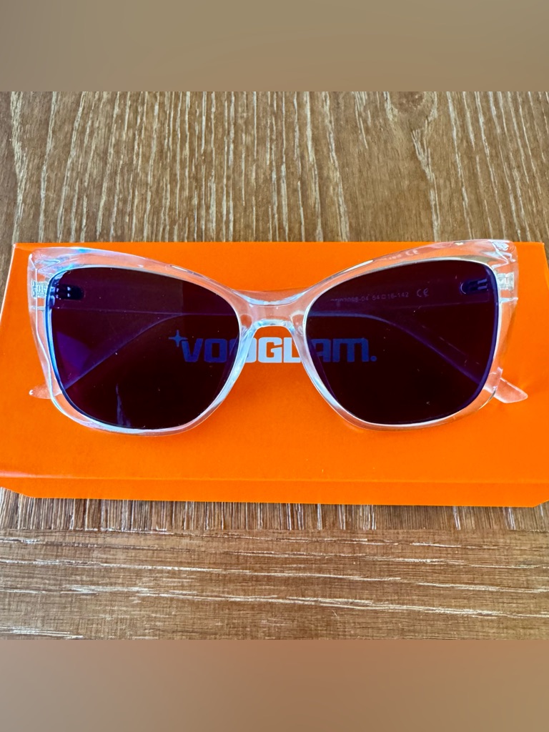 Like New Crystal Clear Vooglam Raquel Eyeglass Frames S — image 3 of 8